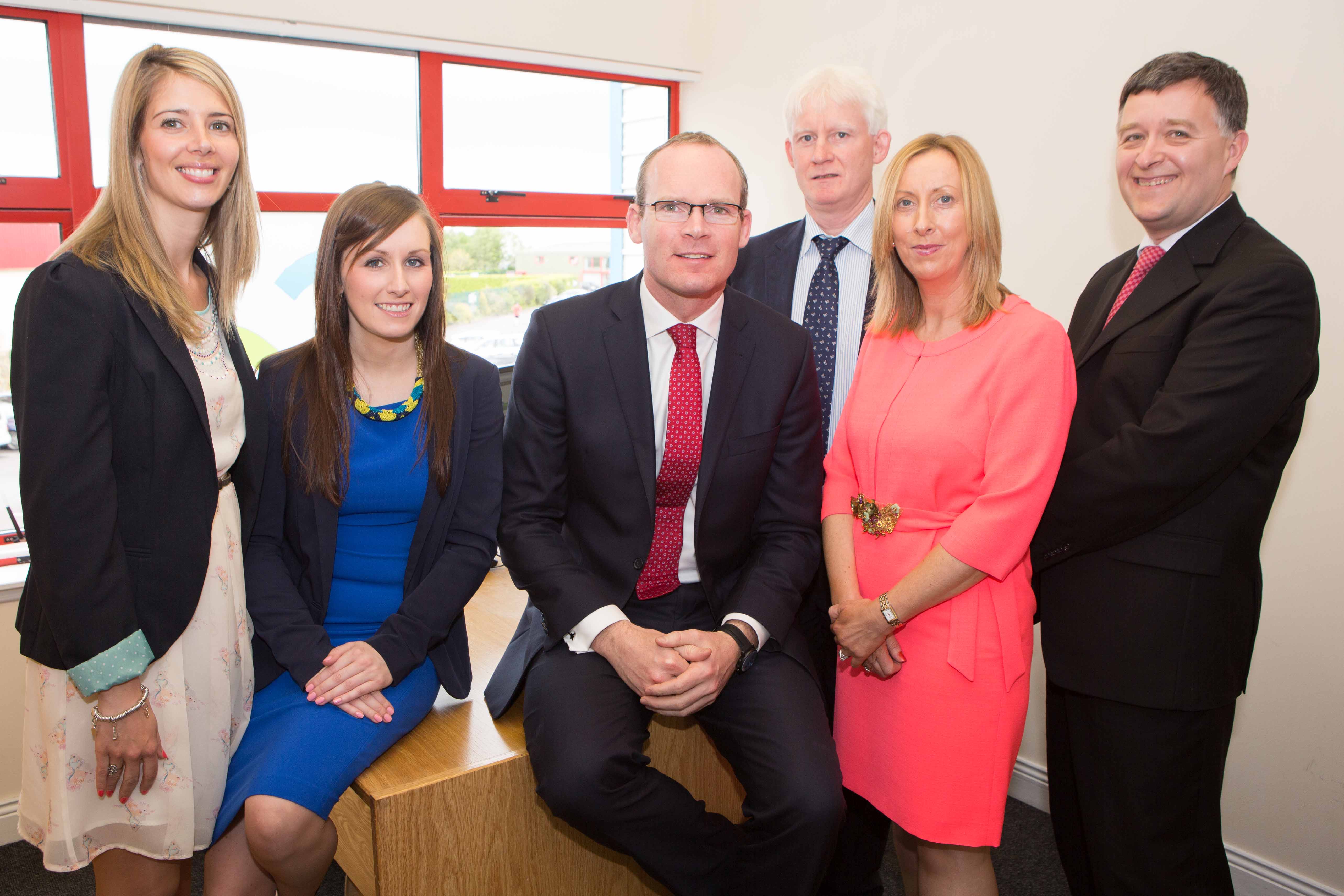 Staff Photo with Minister Simon Coveney